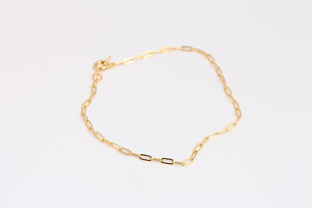 Shiny Gold Rolo Bracelet