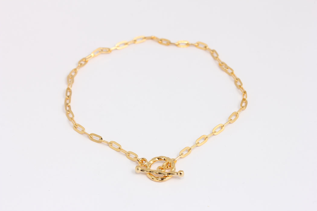 Shiny Gold Rolo Bracelet