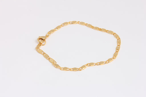 Shiny Gold Bar Bracelet