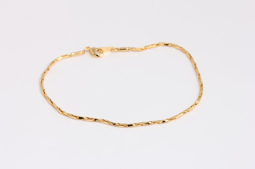 Shiny Gold Snake Bracelet