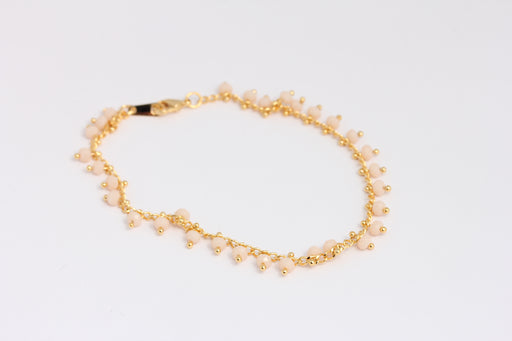Shiny Gold Rosary Bracelet