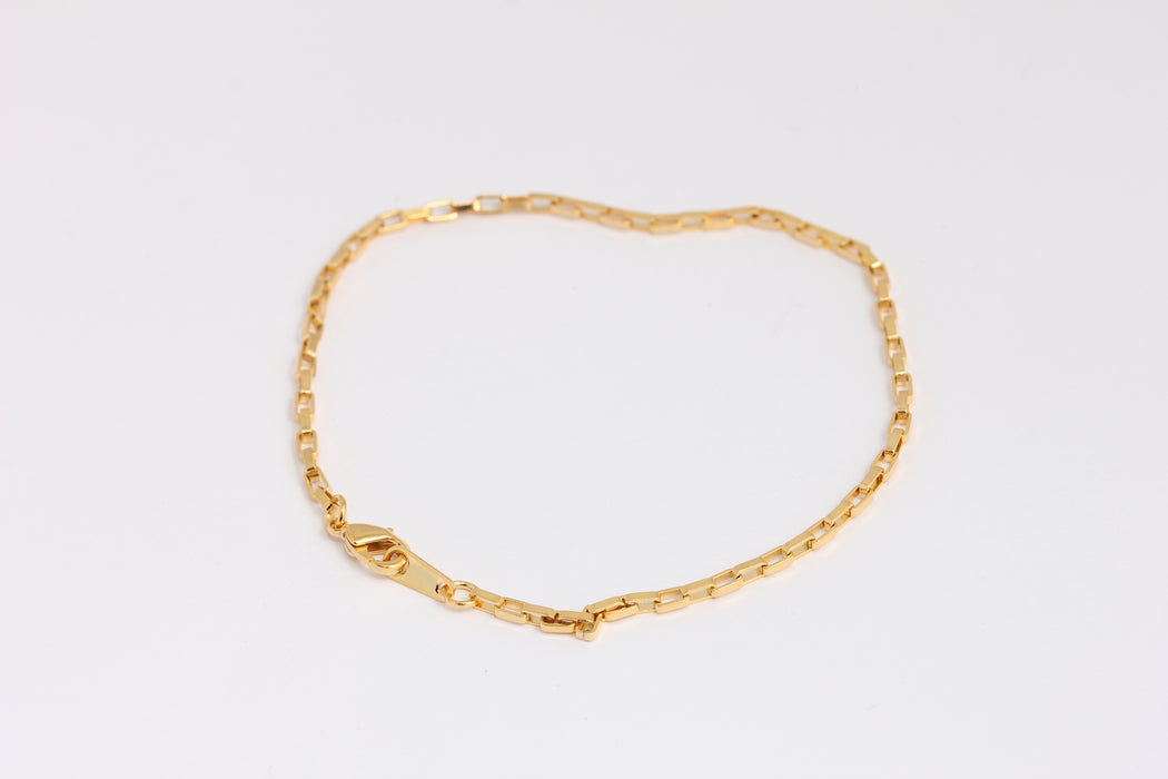 Shiny Gold Link Bracelet