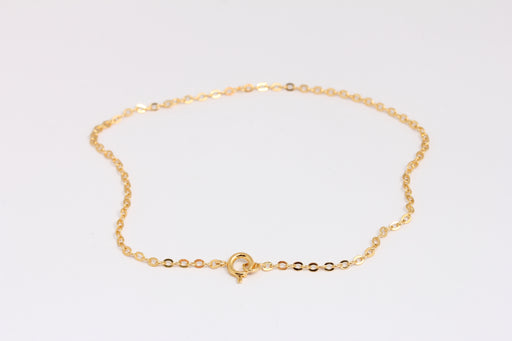 Shiny Gold Cable Bracelet