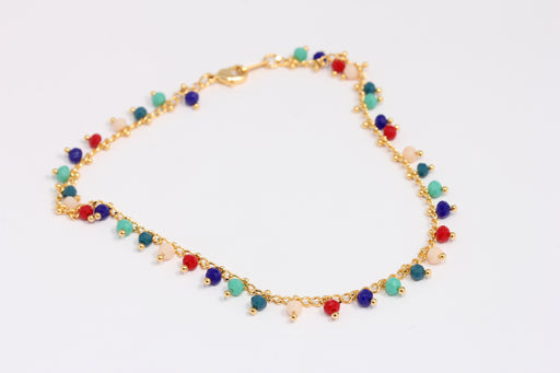 Shiny Gold Rosary Bracelet