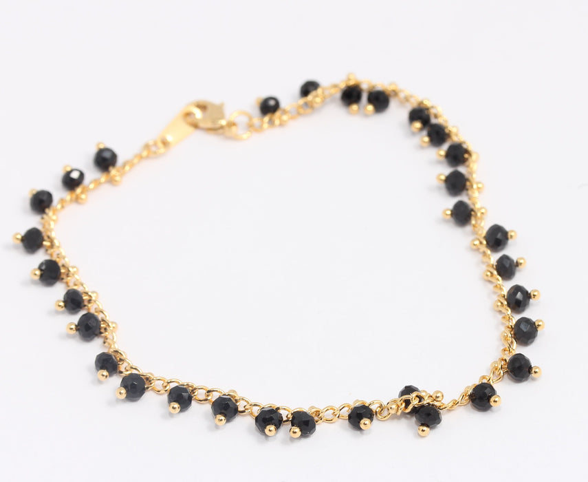 Shiny Gold Rosary Bracelet