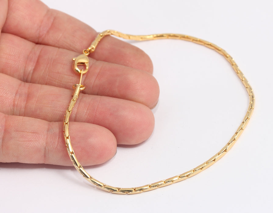 Shiny Gold Snake Bracelet