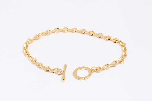 Shiny Gold Rolo Bracelet