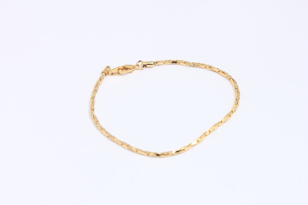 Shiny Gold Snake Bracelets