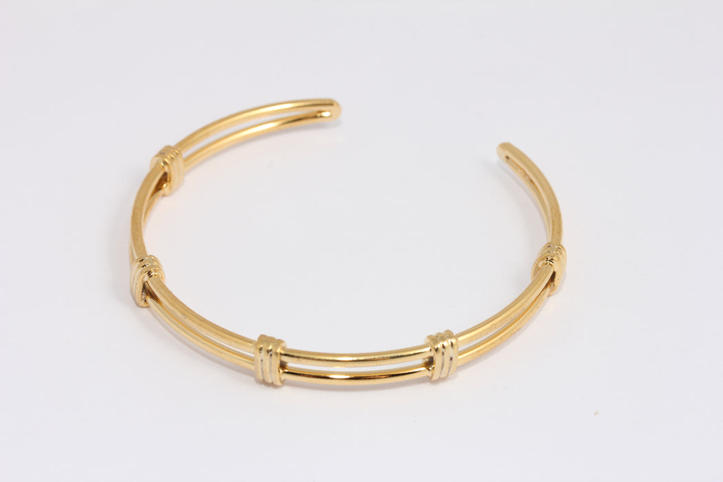 Shiny Gold Bracelet Cuff