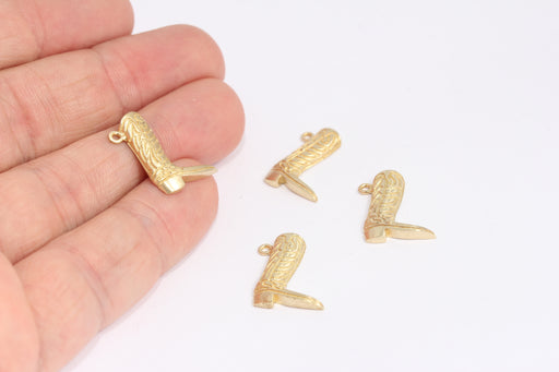 Brass Boot Charms