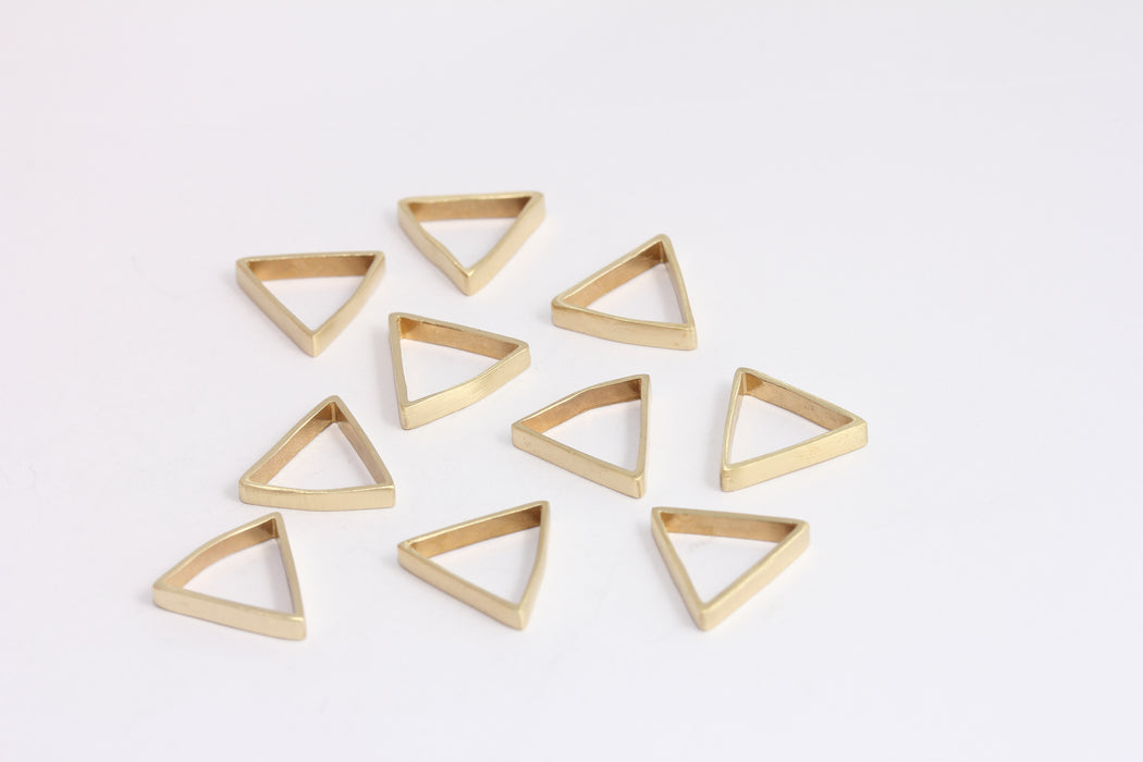 Brass Triangle Pendant
