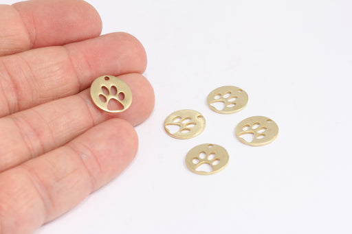 Brass Cat Paw Coins