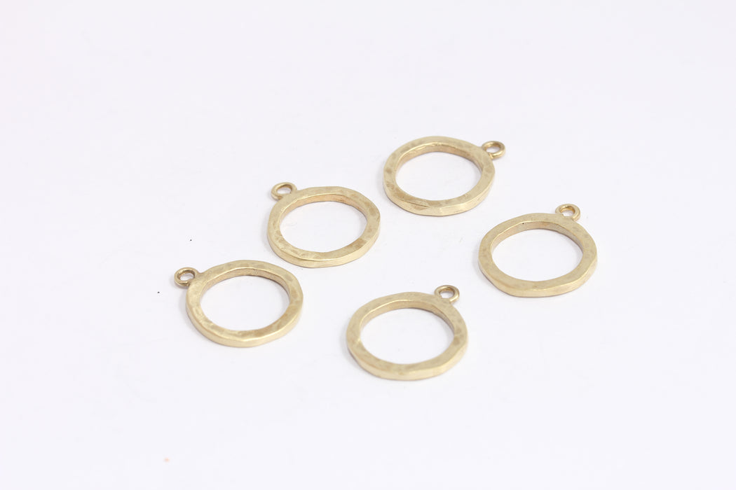 Brass Round Pendant