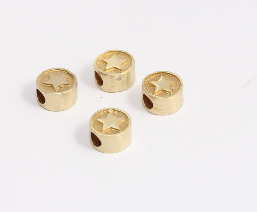 Brass Star Charms