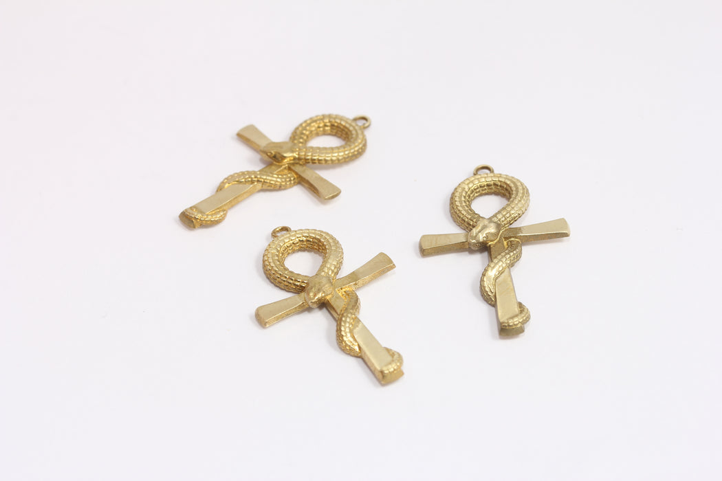 Brass Cross Pendant