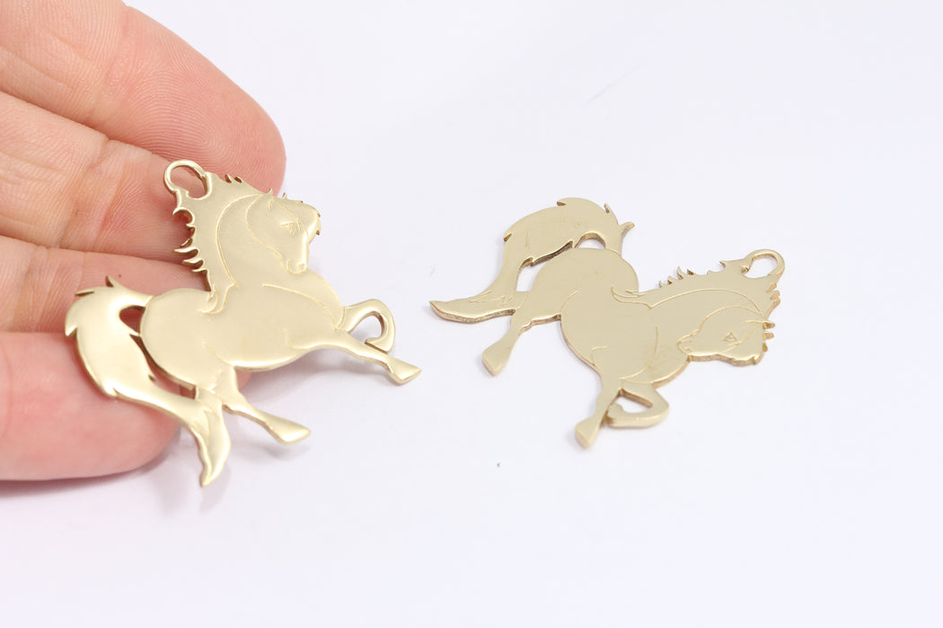 Brass Horse Pendant