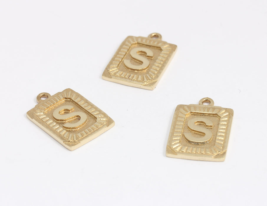 Medallion Letter Beads