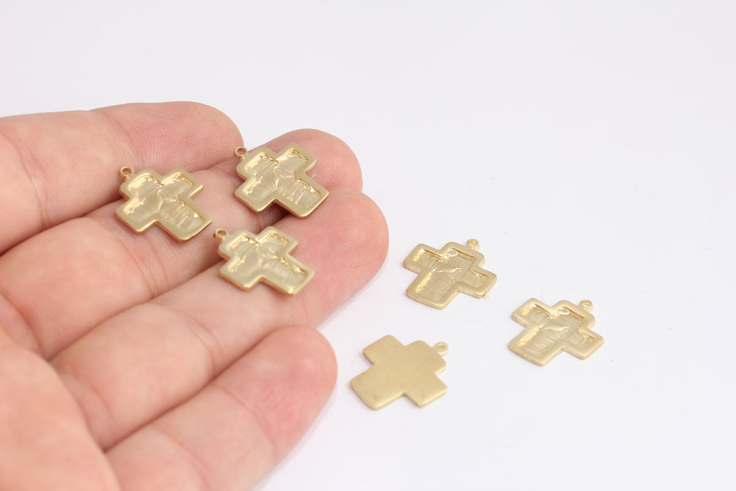 Brass Cross Pendant