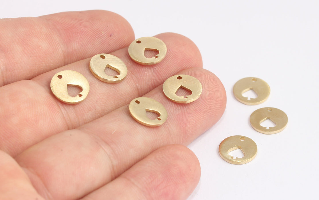 Brass Playing Card Coins