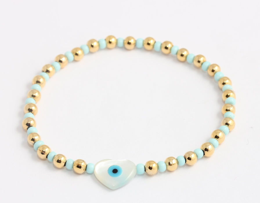 Gold Beaded Bracelet