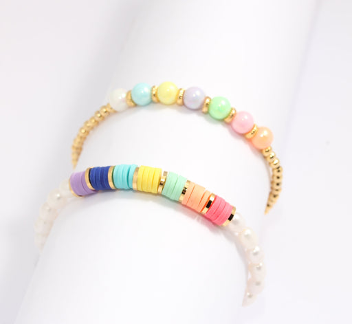 Shiny Gold Ball Beaded Bracelet