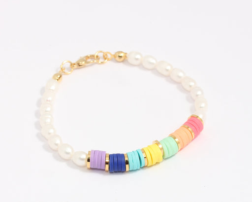 Shiny Gold Ball Beaded Bracelet