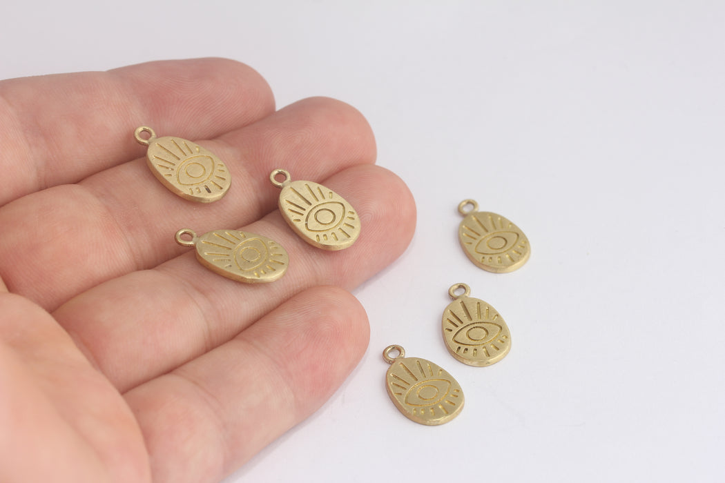 Brass Eye Pendant
