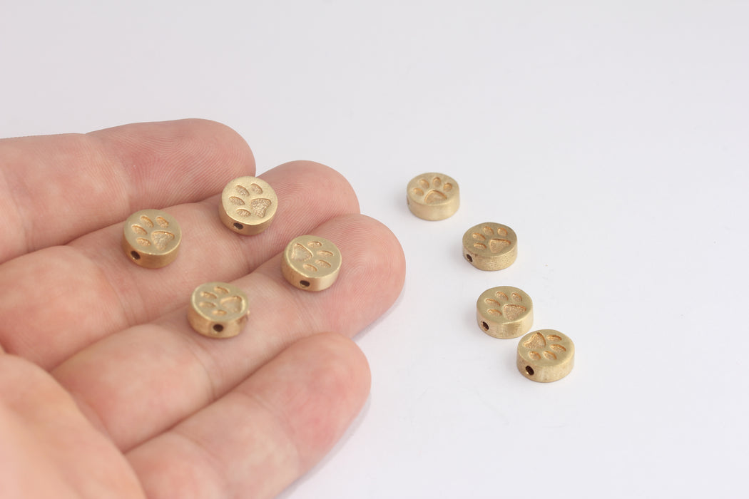 Brass Cat Paw Coins