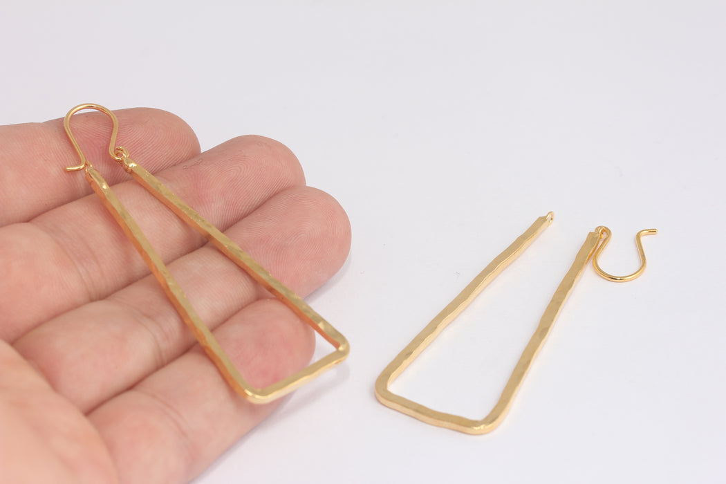 Shiny Gold Earring Hoops