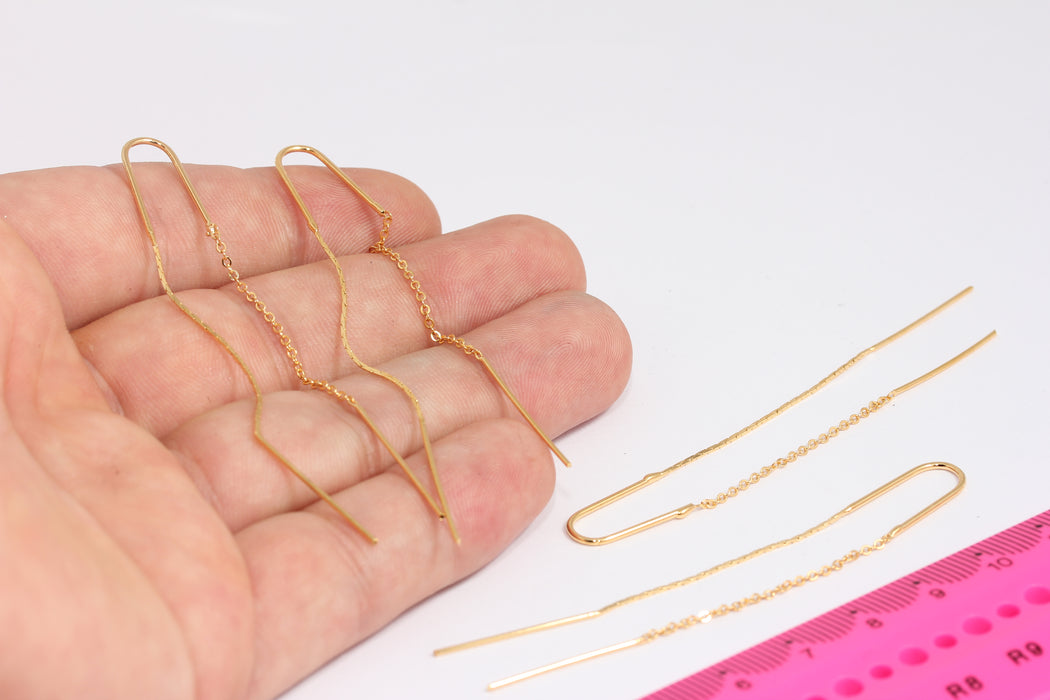 Chain Dangle Edgy Earrings