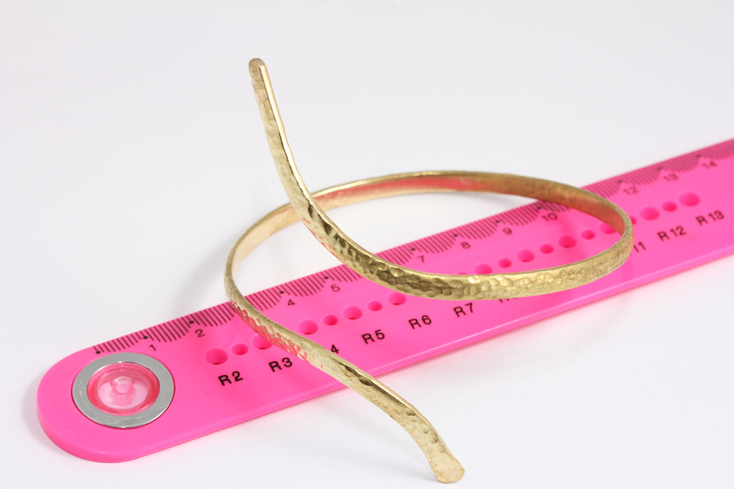 Brass Snake Design Arm Cuff