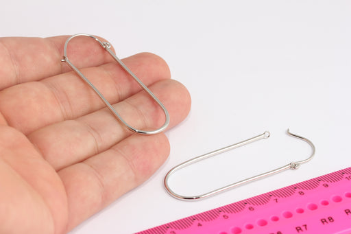 Oval Earring, Hammered Earrings