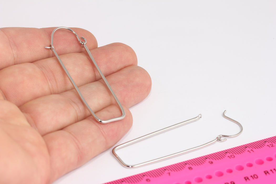 Earring Settings, Large Hoops, Wire Earrings