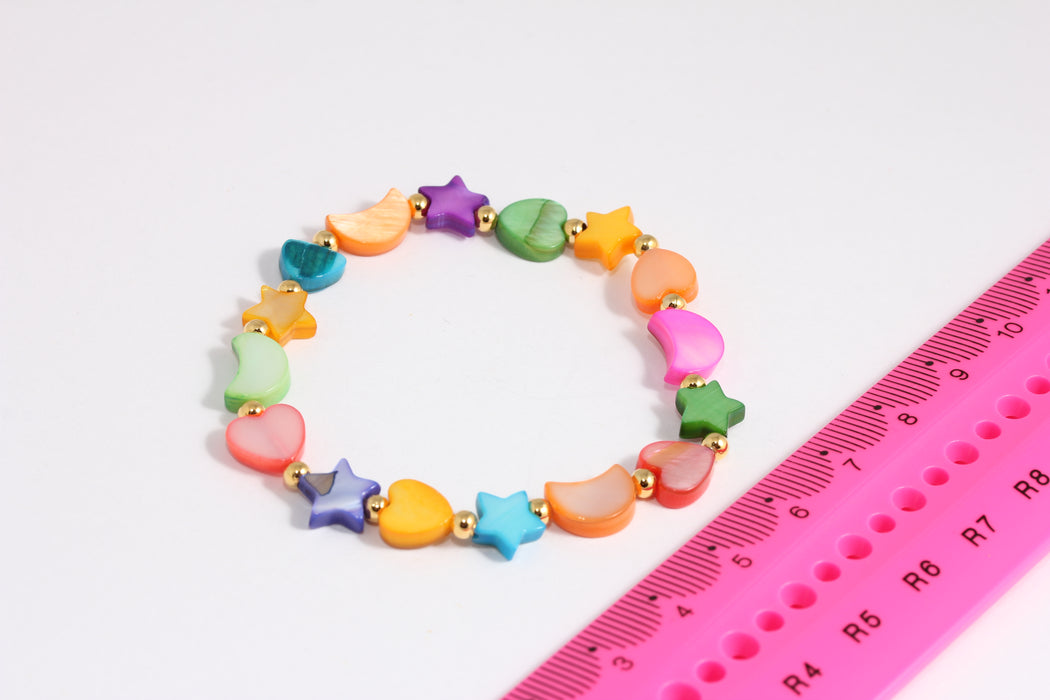 Shiny Gold Pearl Bracelet
