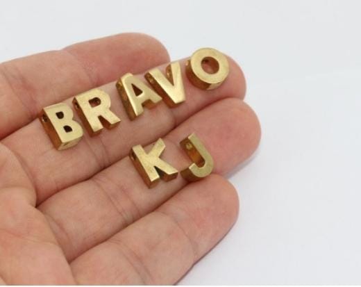 Letter Charms, Letter Beads,Initial
