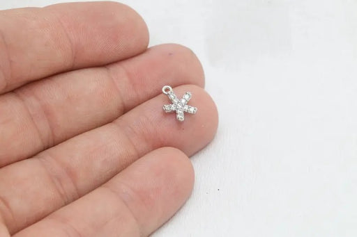 Silver Plated Star Charm