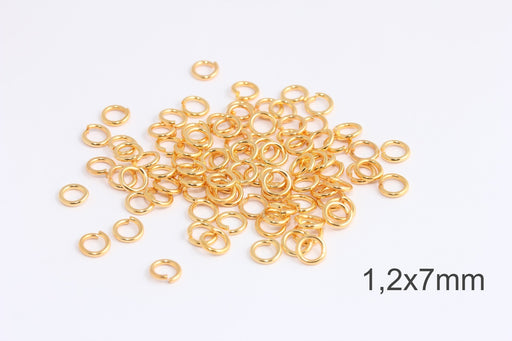 Shiny Gold Jump Rings