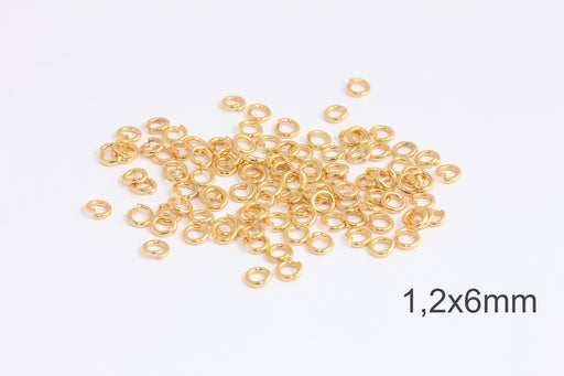 Shiny Gold Jump Rings