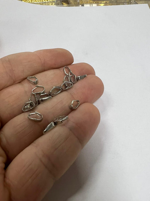 Rhodium Pinch Bails