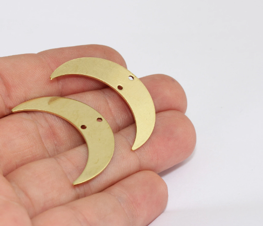 Brass Horn Charms