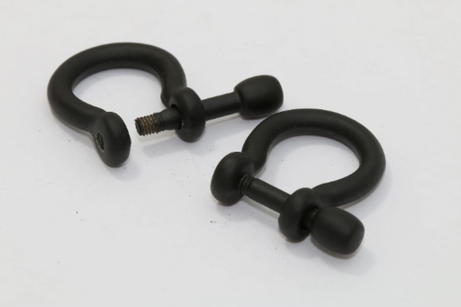 Black Shackle Clasp