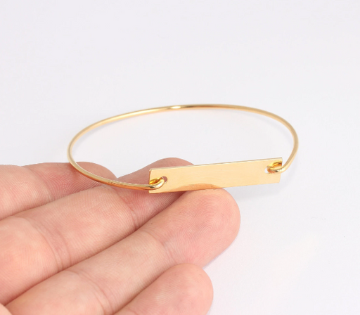 Shiny Gold Bracelet Cuff