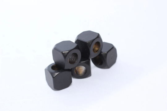 Cube Tubes, Tube Beads, cubes