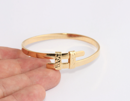 Shiny Gold Bracelet Cuff