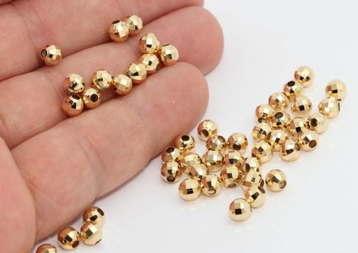 Faceted Beads, Disco Ball Beads