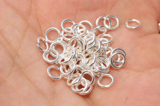 Silver Color Jump Rings