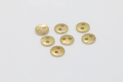 Brass Button Charms
