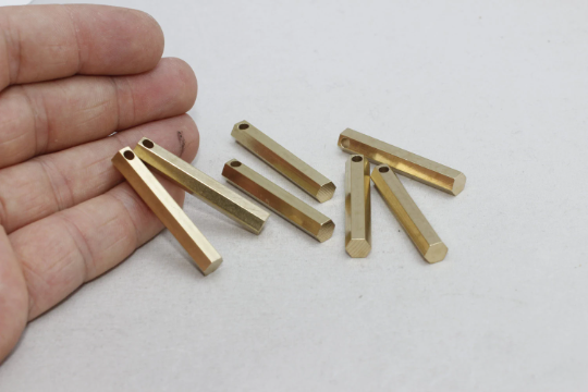 Brass Hexagon Bar