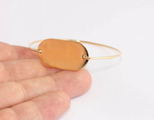 Shiny Gold Bracelets