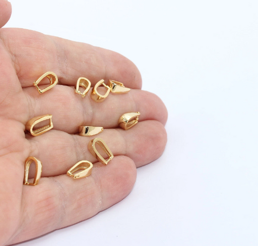 Shiny Gold Pinch Bails